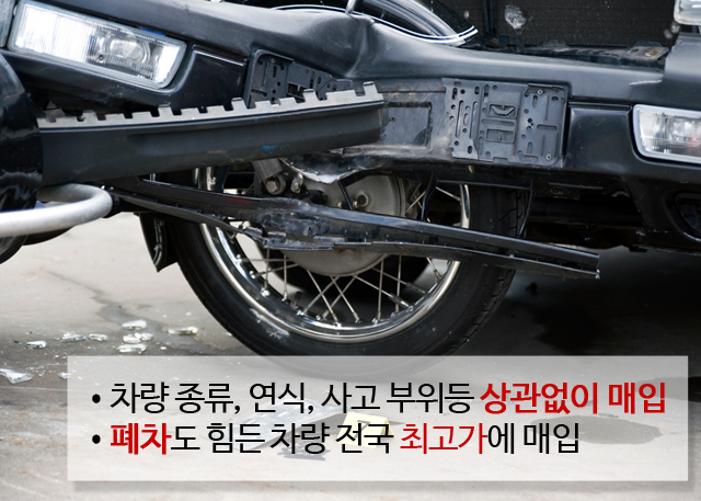 사고차매입 / 중고차 수출 / 폐차